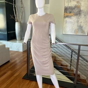 Treasure & Bond Side Ruched Bodycon Dress